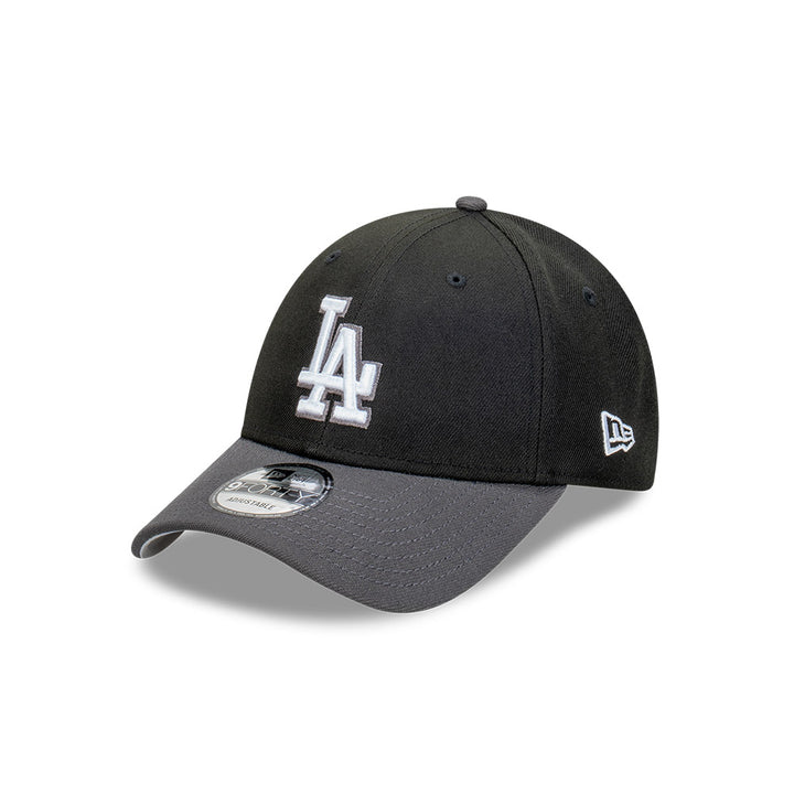 New Era หมวกรุ่น Los Angeles Dodgers Repreve® 2-Tone Graphite Visor Black 9Forty Cap