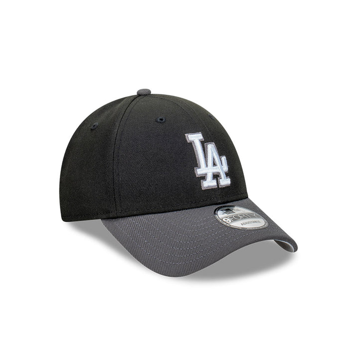 New Era หมวกรุ่น Los Angeles Dodgers Repreve® 2-Tone Graphite Visor Black 9Forty Cap