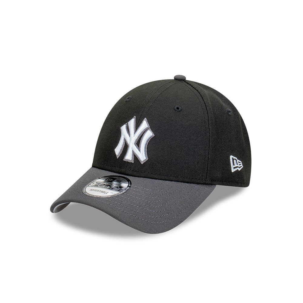 New Era หมวกรุ่น New York Yankees Repreve® 2-Tone Graphite Visor Black 9Forty Cap