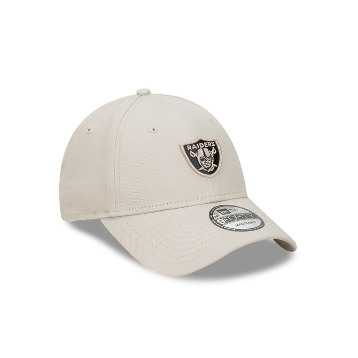 New Era หมวกรุ่น Las Vegas Raiders Black Visor Script Stone 9FORTY Cap