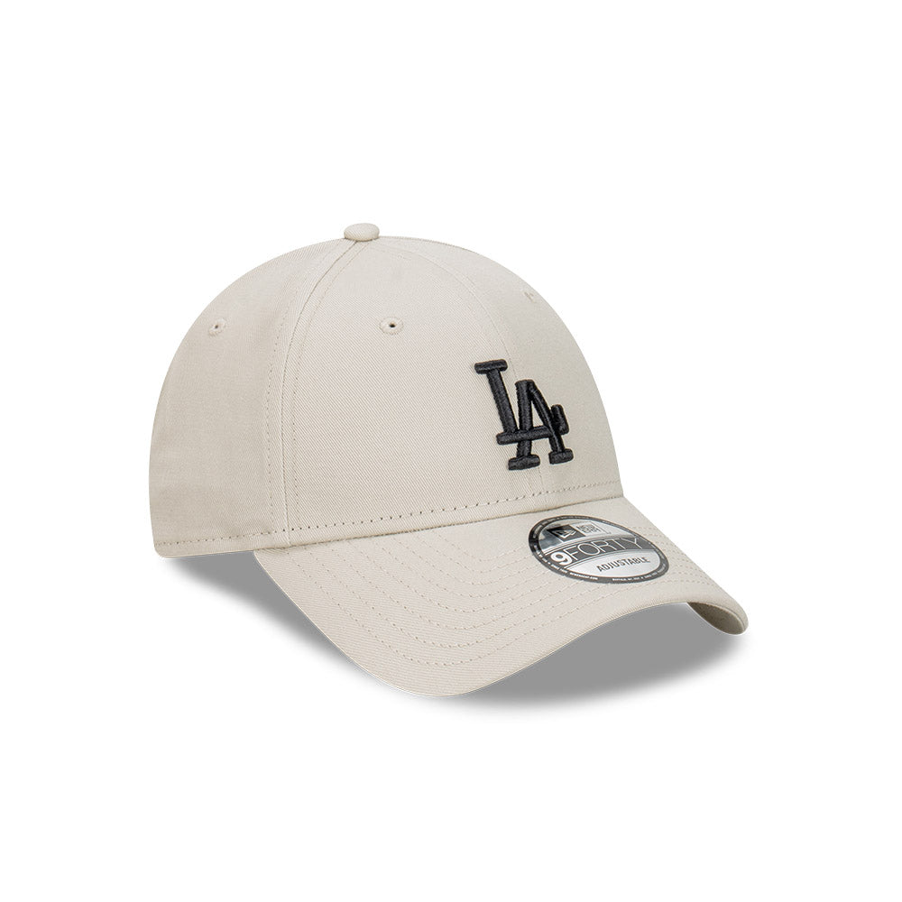 New Era หมวกรุ่น Los Angeles Dodgers Black Visor Script Stone 9FORTY Cap