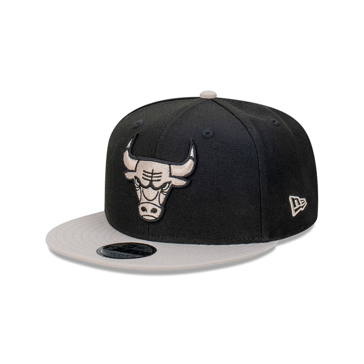 New Era หมวกรุ่น Chicago Bulls 2-Tone Black Stone 9FIFTY Cap