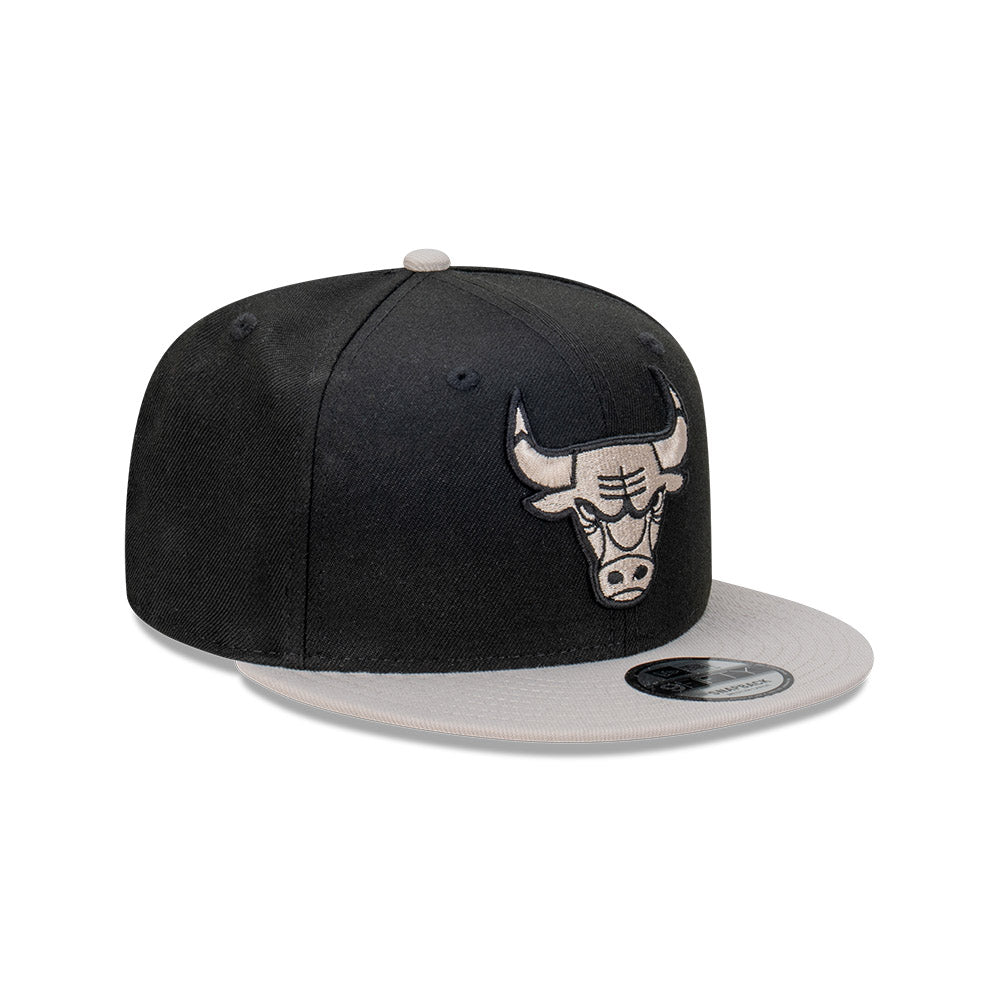 New Era หมวกรุ่น Chicago Bulls 2-Tone Black Stone 9FIFTY Cap