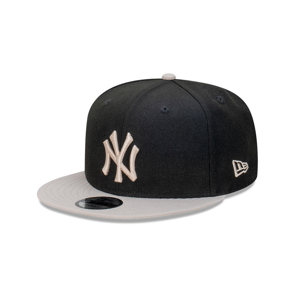 New Era หมวกรุ่น New York Yankees 2-Tone Black Stone 9FIFTY Cap