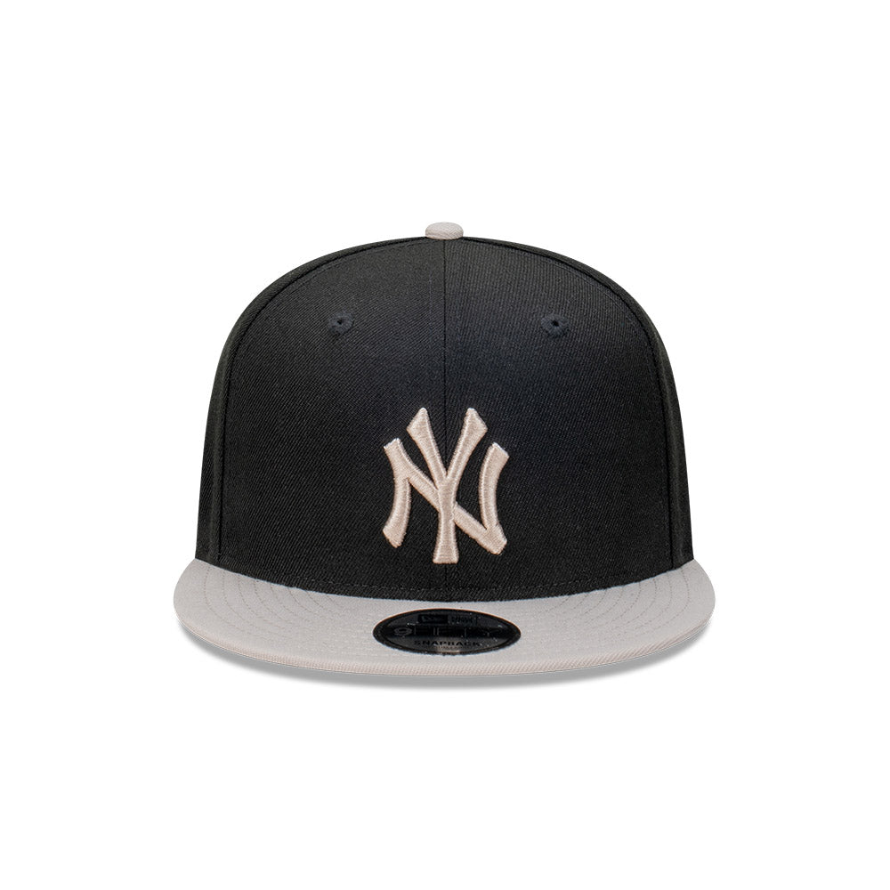 New Era หมวกรุ่น New York Yankees 2-Tone Black Stone 9FIFTY Cap