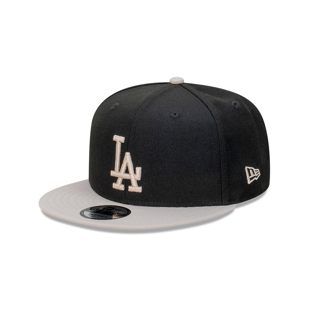 New Era หมวกรุ่น Los Angeles Dodgers 2-Tone Black Stone 9FIFTY Cap