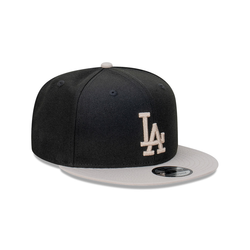 New Era หมวกรุ่น Los Angeles Dodgers 2-Tone Black Stone 9FIFTY Cap