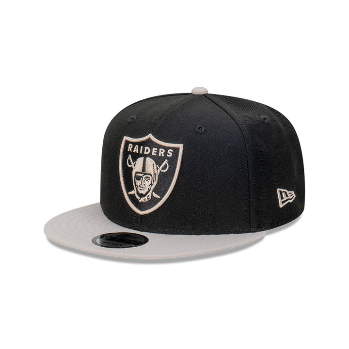 New Era หมวกรุ่น Las Vegas Raiders 2-Tone Black Stone 9FIFTY Cap