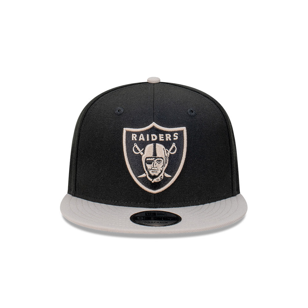 New Era หมวกรุ่น Las Vegas Raiders 2-Tone Black Stone 9FIFTY Cap