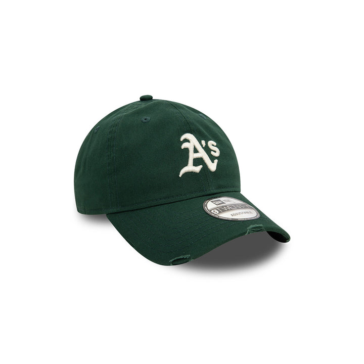 New Era หมวกรุ่น Oakland Athletics Distressed Dark Green 9Twenty Cap