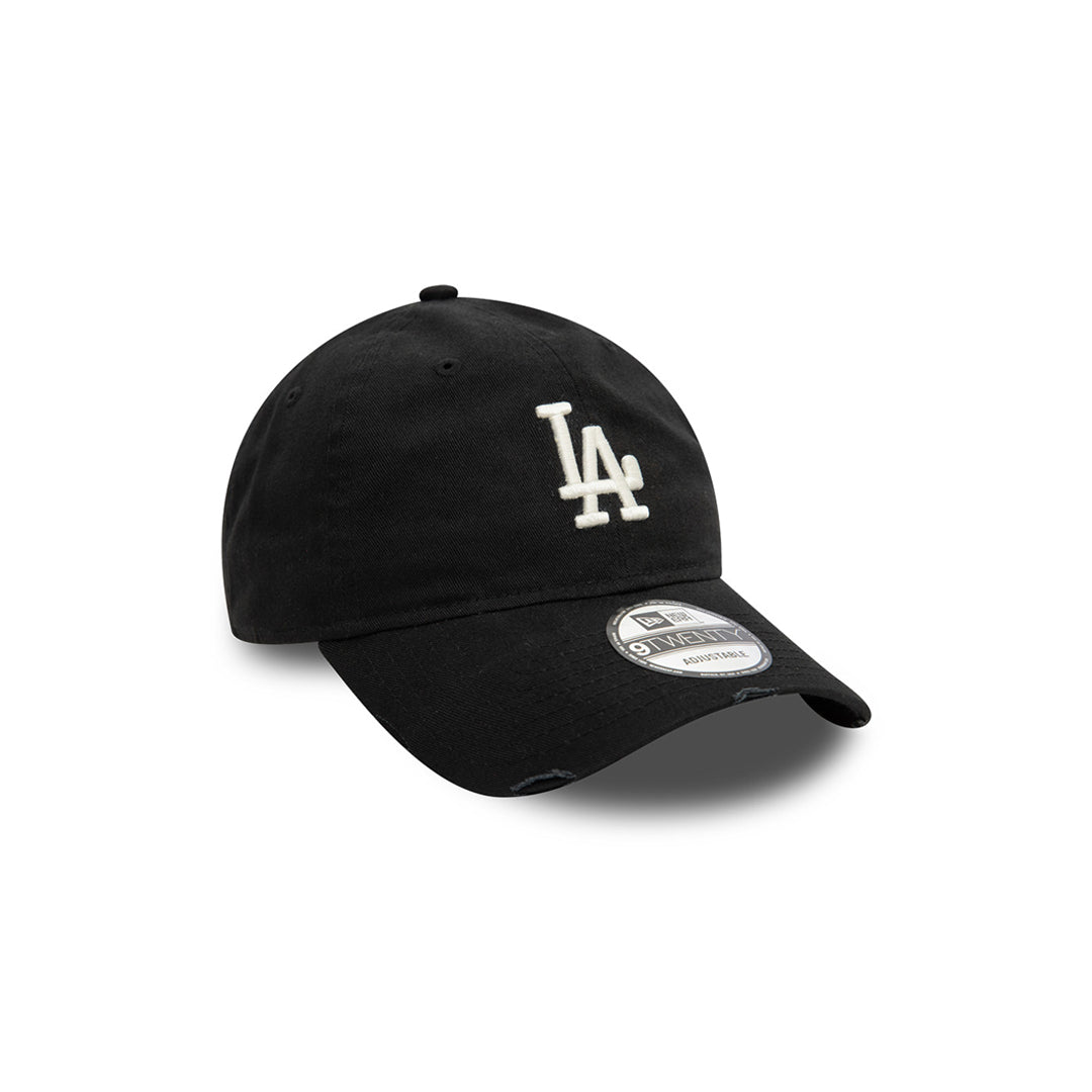 New Era หมวกรุ่น Los Angeles Dodgers Distressed Black 9Twenty Cap