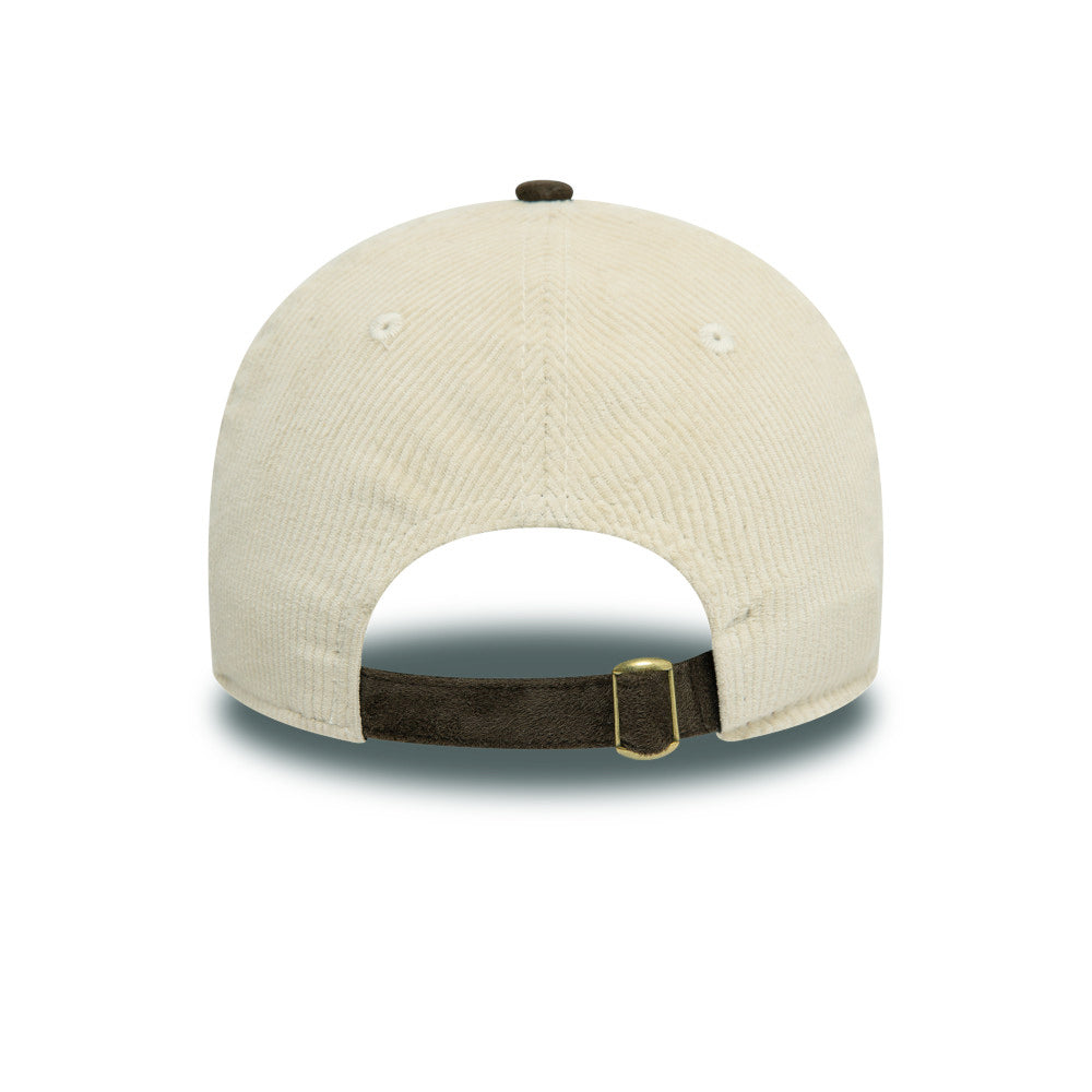 New Era หมวกรุ่น New York Yankees Premium Cord 2-Tone Walnut Visor Stone 9Twenty Cap