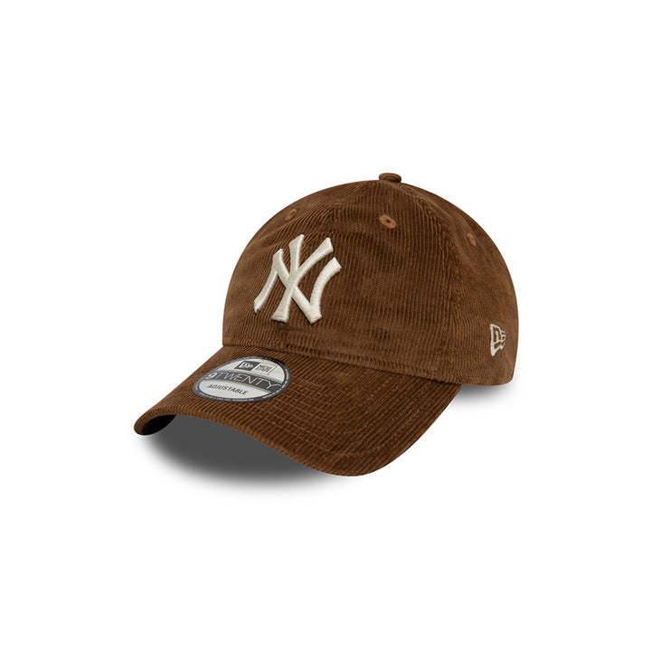 New Era หมวกรุ่น New York Yankees Premium Cord Walnut 9Twenty Cap