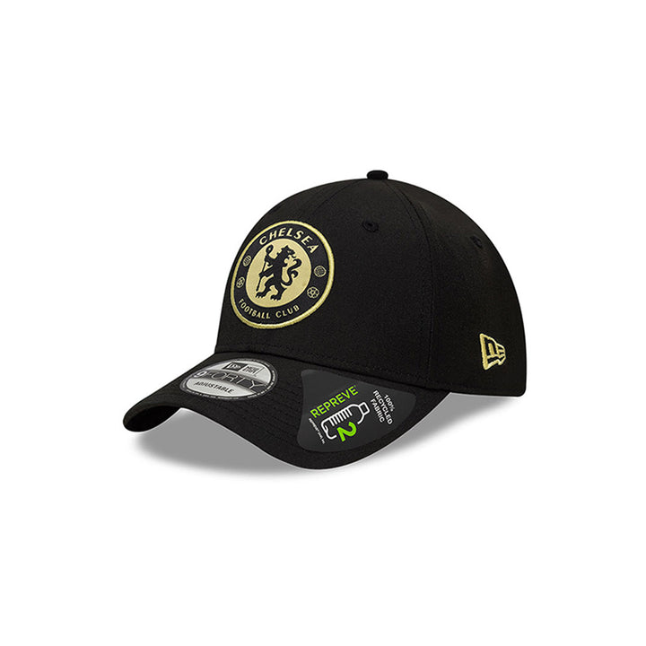 New Era หมวกรุ่น Chelsea EMEA Team Sport Black 9Forty Cap