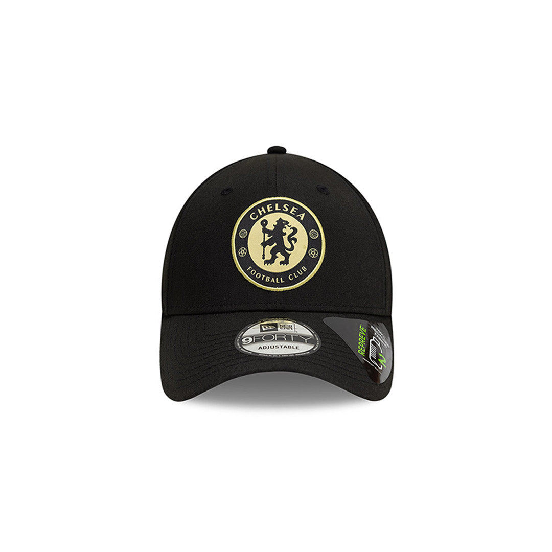 New Era หมวกรุ่น Chelsea EMEA Team Sport Black 9Forty Cap