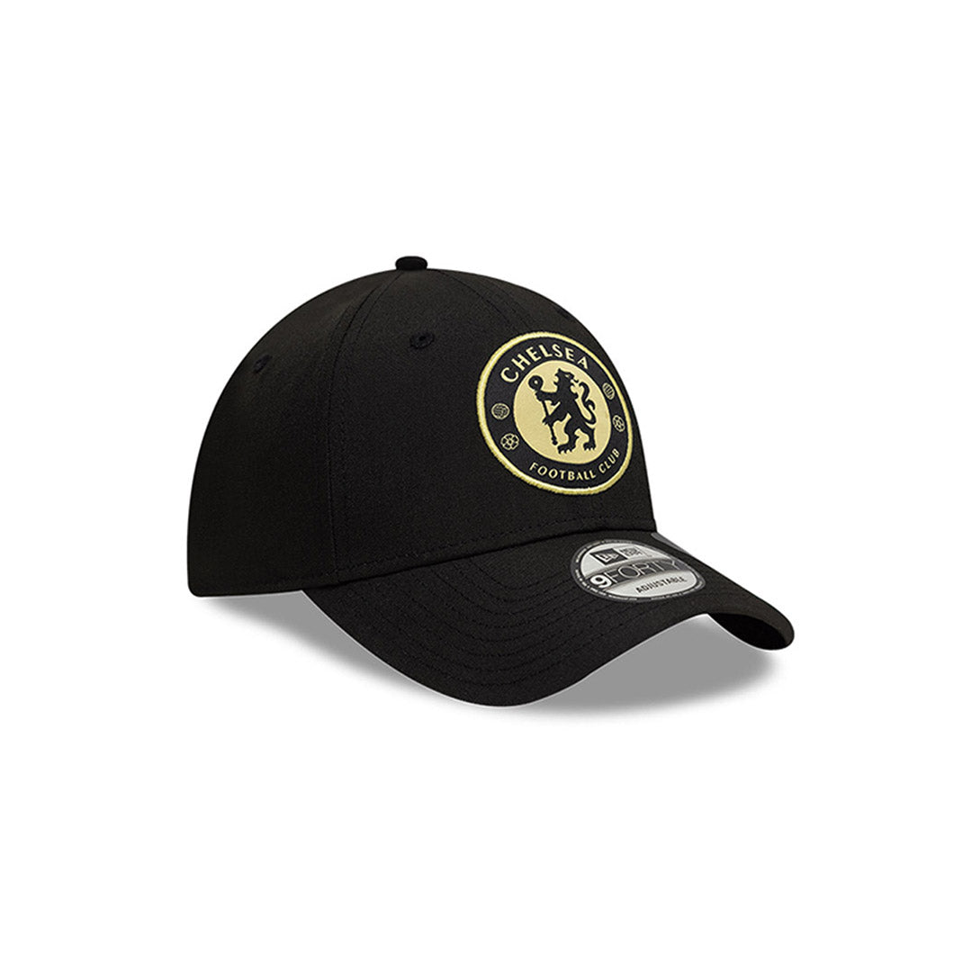 New Era หมวกรุ่น Chelsea EMEA Team Sport Black 9Forty Cap