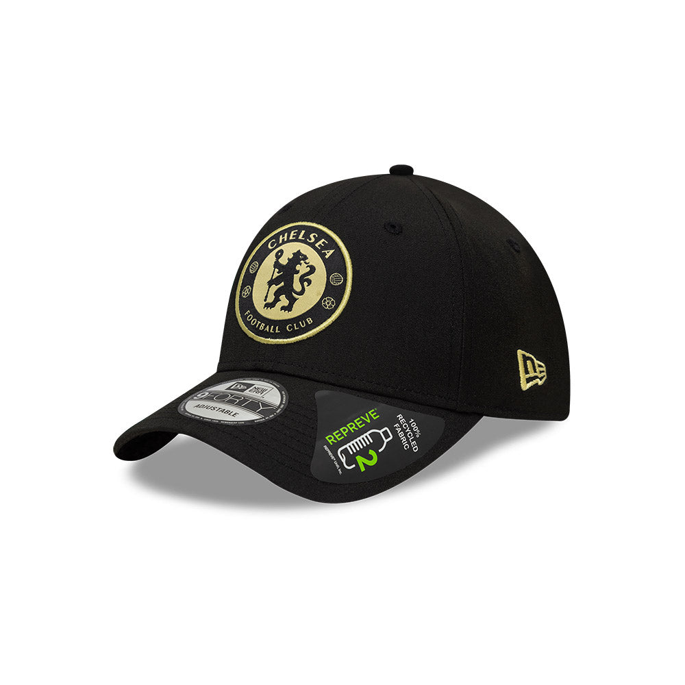 New Era หมวกรุ่น Chelsea EMEA Team Sport Black 9Forty Cap