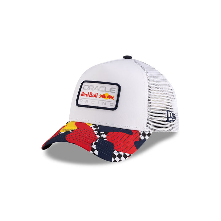 New Era หมวกรุ่น Red Bull F1 EMEA Team Sport Optic White 9Forty E-Frame Trucker Cap