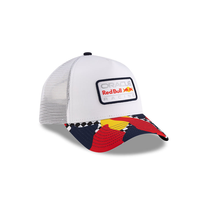 New Era หมวกรุ่น Red Bull F1 EMEA Team Sport Optic White 9Forty E-Frame Trucker Cap