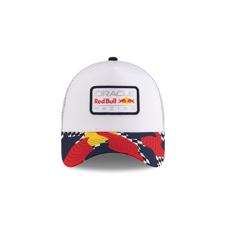 New Era หมวกรุ่น Red Bull F1 EMEA Team Sport Optic White 9Forty E-Frame Trucker Cap