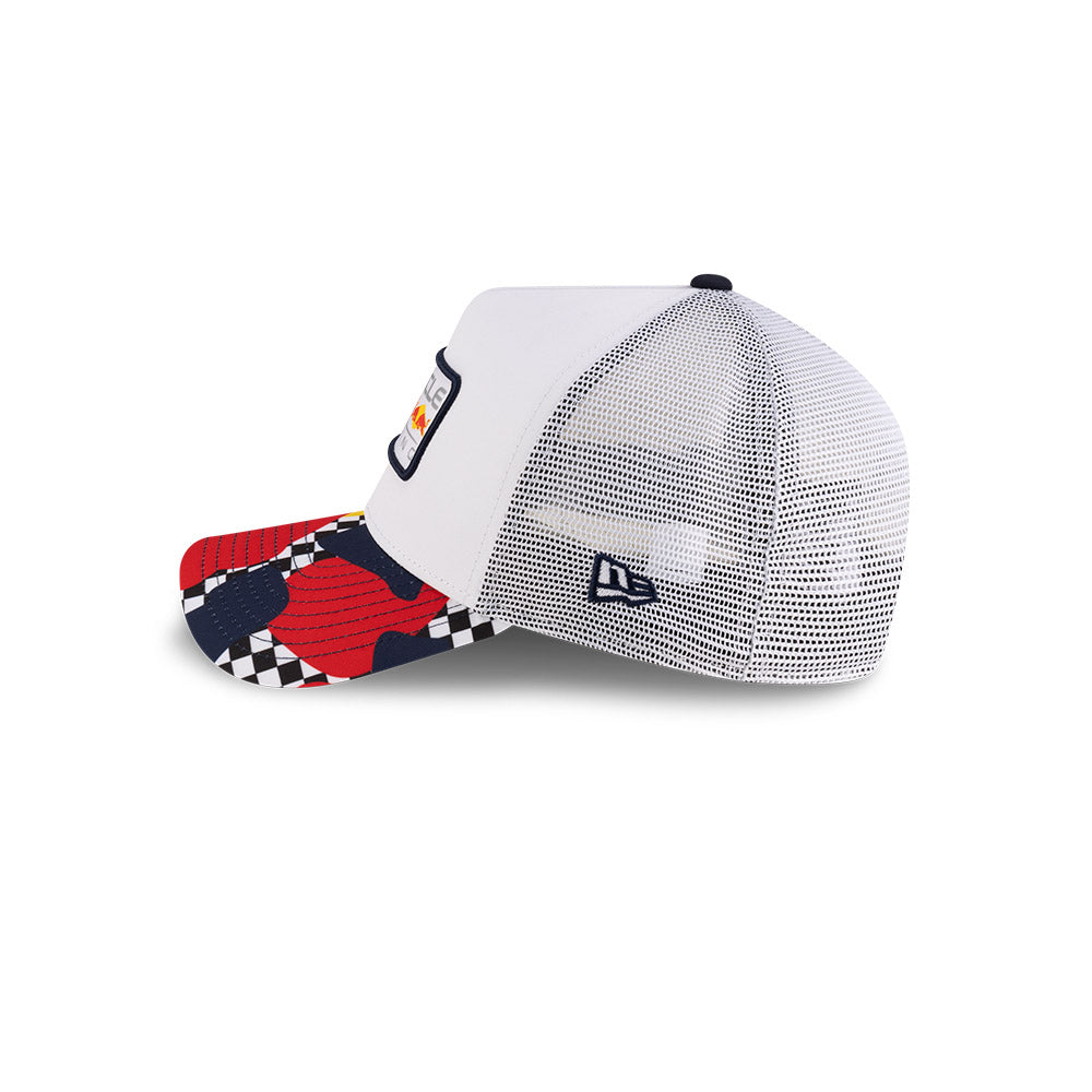 New Era หมวกรุ่น Red Bull F1 EMEA Team Sport Optic White 9Forty E-Frame Trucker Cap