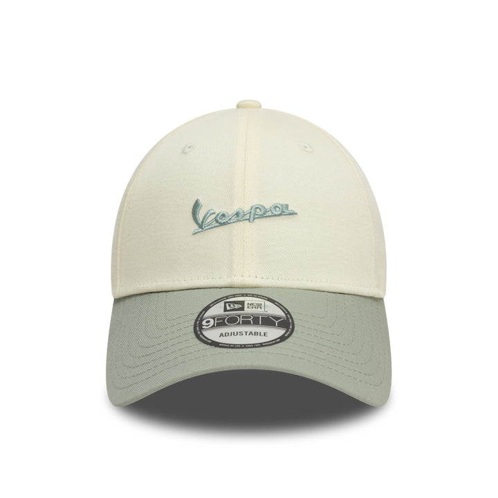 New Era หมวกรุ่น Vespa EMEA Team Sport Chrome White 9FORTY Cap