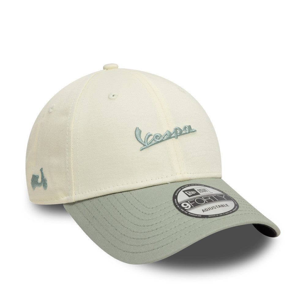 New Era หมวกรุ่น Vespa EMEA Team Sport Chrome White 9FORTY Cap