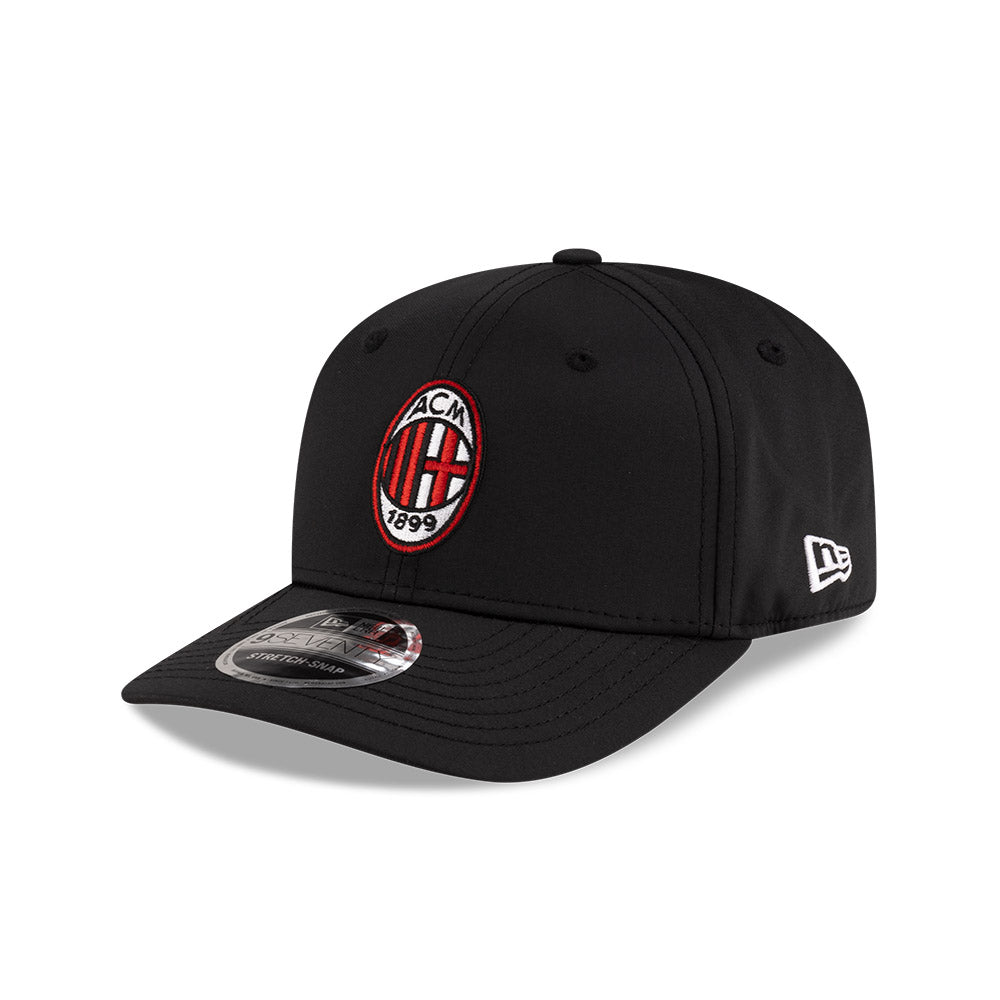 New Era หมวกรุ่น AC Milan EMEA Team Sport Black 9Seventy Stretch-Snap Cap