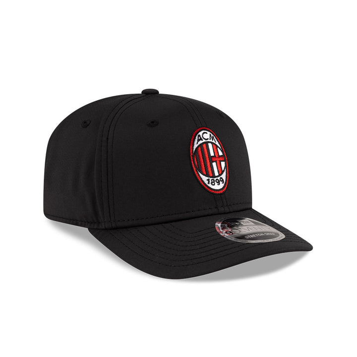 New Era หมวกรุ่น AC Milan EMEA Team Sport Black 9Seventy Stretch-Snap Cap