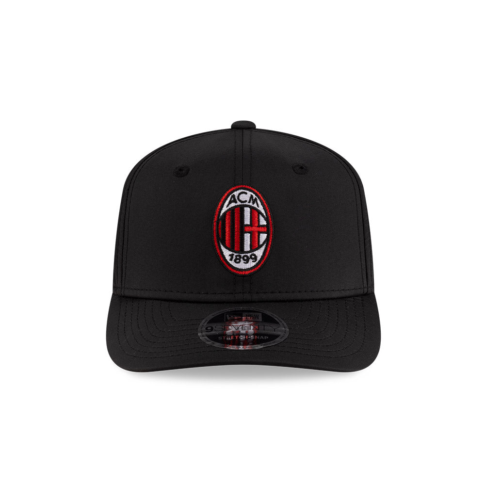 New Era หมวกรุ่น AC Milan EMEA Team Sport Black 9Seventy Stretch-Snap Cap