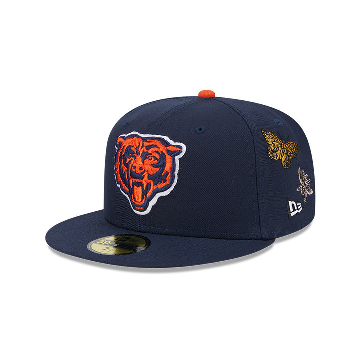 New Era หมวกรุ่น FELT x NFL Chicago Bears Navy 59FIFTY Cap