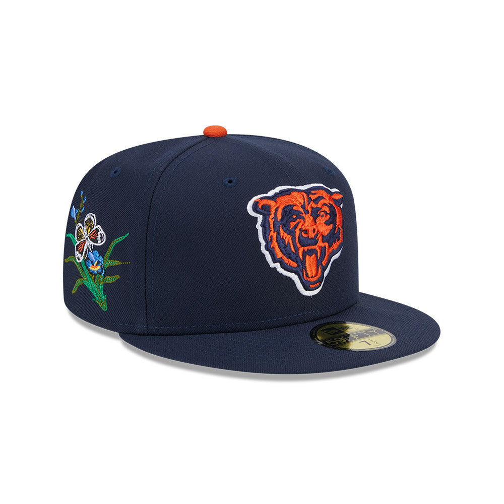 New Era หมวกรุ่น FELT x NFL Chicago Bears Navy 59FIFTY Cap