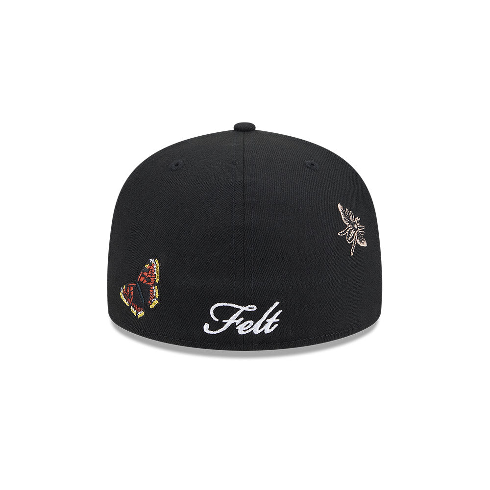 New Era หมวกรุ่น FELT x NFL New Orleans Saints Black 59FIFTY Cap