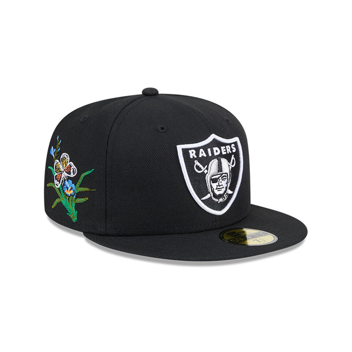 New Era หมวกรุ่น FELT x NFL Las Vegas Raiders Black 59FIFTY Cap