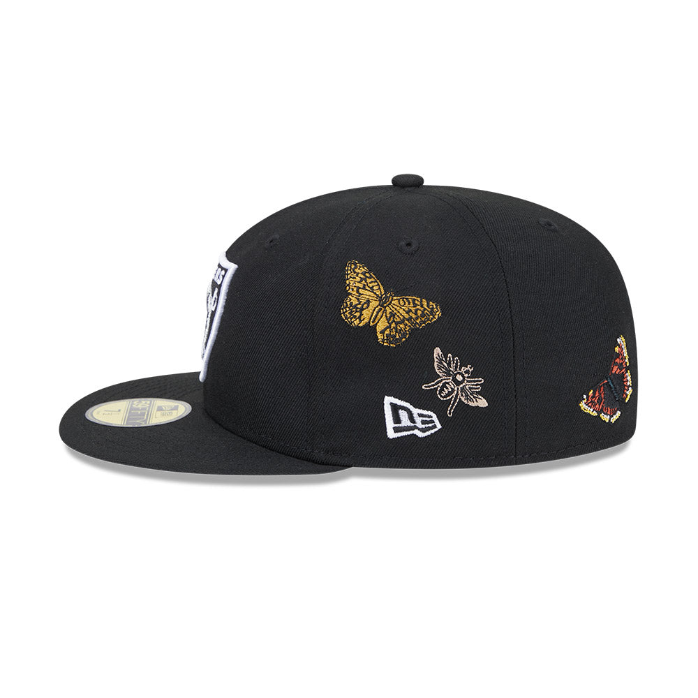 New Era หมวกรุ่น FELT x NFL Las Vegas Raiders Black 59FIFTY Cap