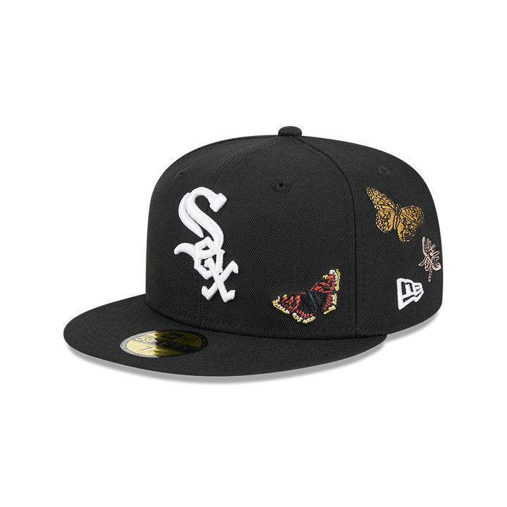 New Era หมวกรุ่น FELT x MLB Chicago White Sox Black 59FIFTY Cap