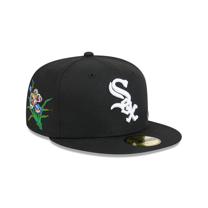 New Era หมวกรุ่น FELT x MLB Chicago White Sox Black 59FIFTY Cap