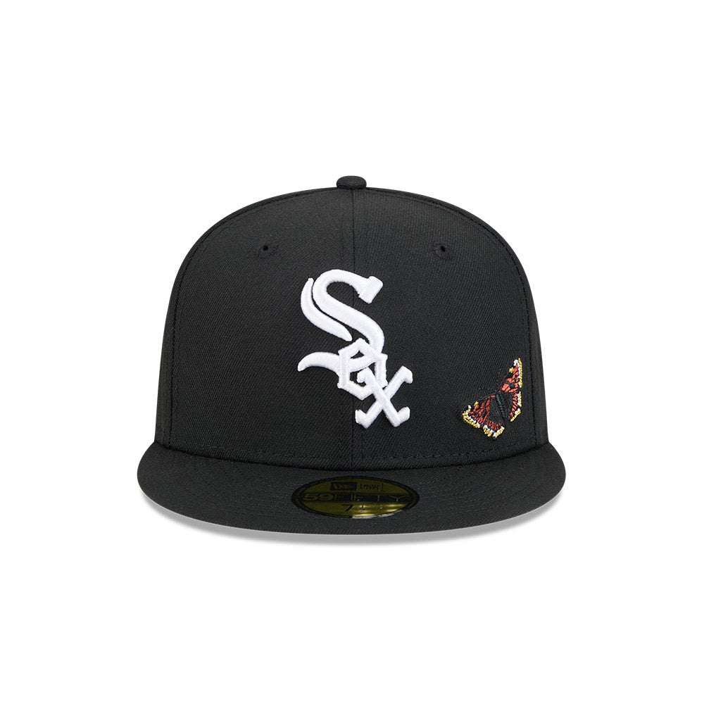 New Era หมวกรุ่น FELT x MLB Chicago White Sox Black 59FIFTY Cap