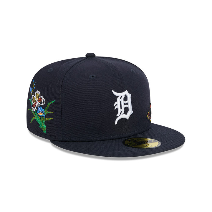 New Era หมวกรุ่น FELT x MLB Detroit Tigers Navy 59FIFTY Cap