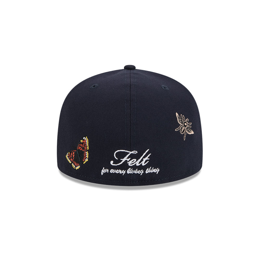 New Era หมวกรุ่น FELT x MLB Detroit Tigers Navy 59FIFTY Cap