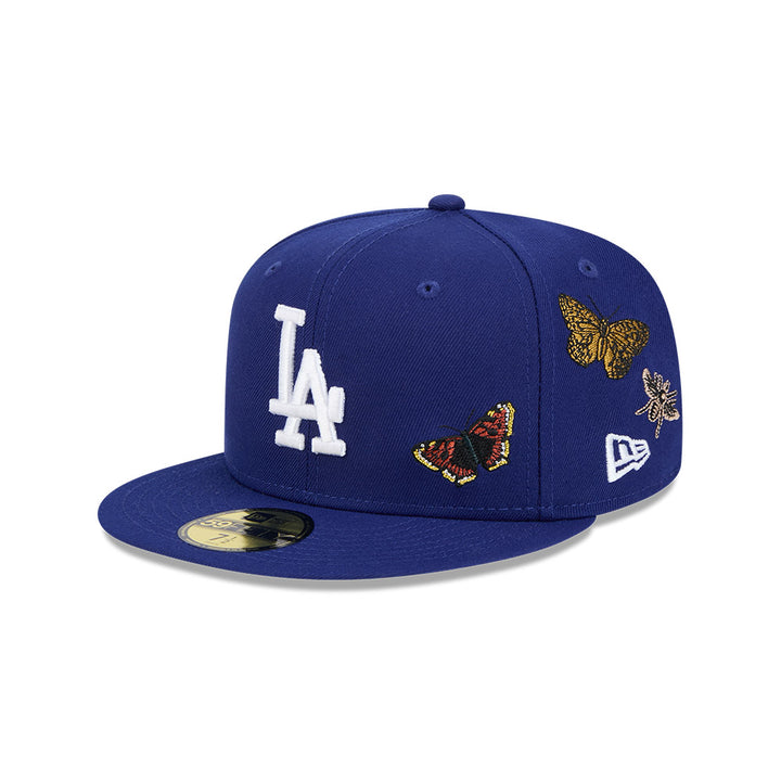 New Era หมวกรุ่น FELT x MLB Los Angeles Dodgers DK Blue 59FIFTY Cap