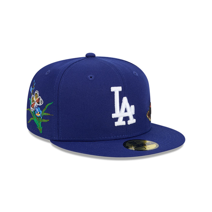 New Era หมวกรุ่น FELT x MLB Los Angeles Dodgers DK Blue 59FIFTY Cap