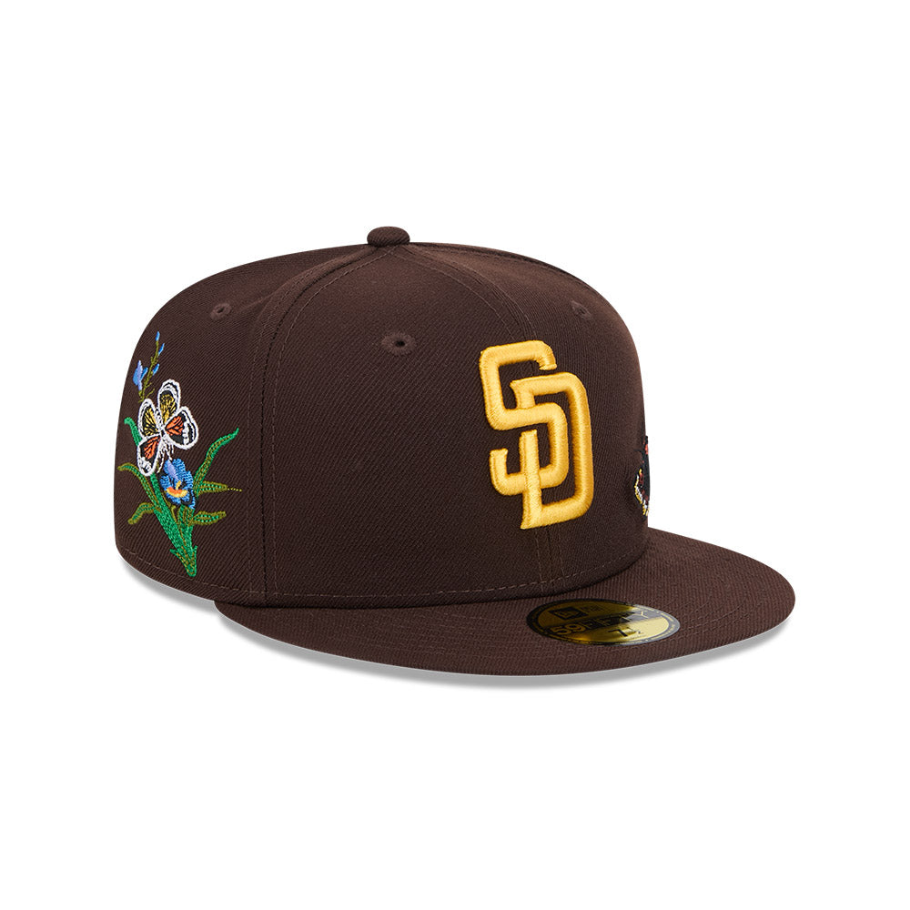 New Era หมวกรุ่น FELT x MLB San Diego Padres Dark Brown 59FIFTY Cap