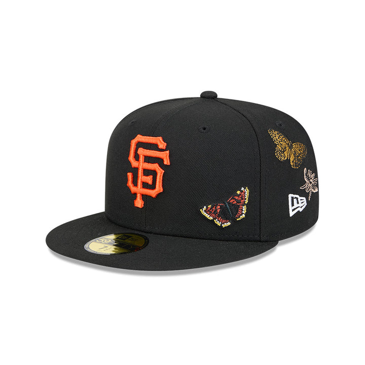 New Era หมวกรุ่น FELT x MLB San Francisco Giants Black 59FIFTY Cap