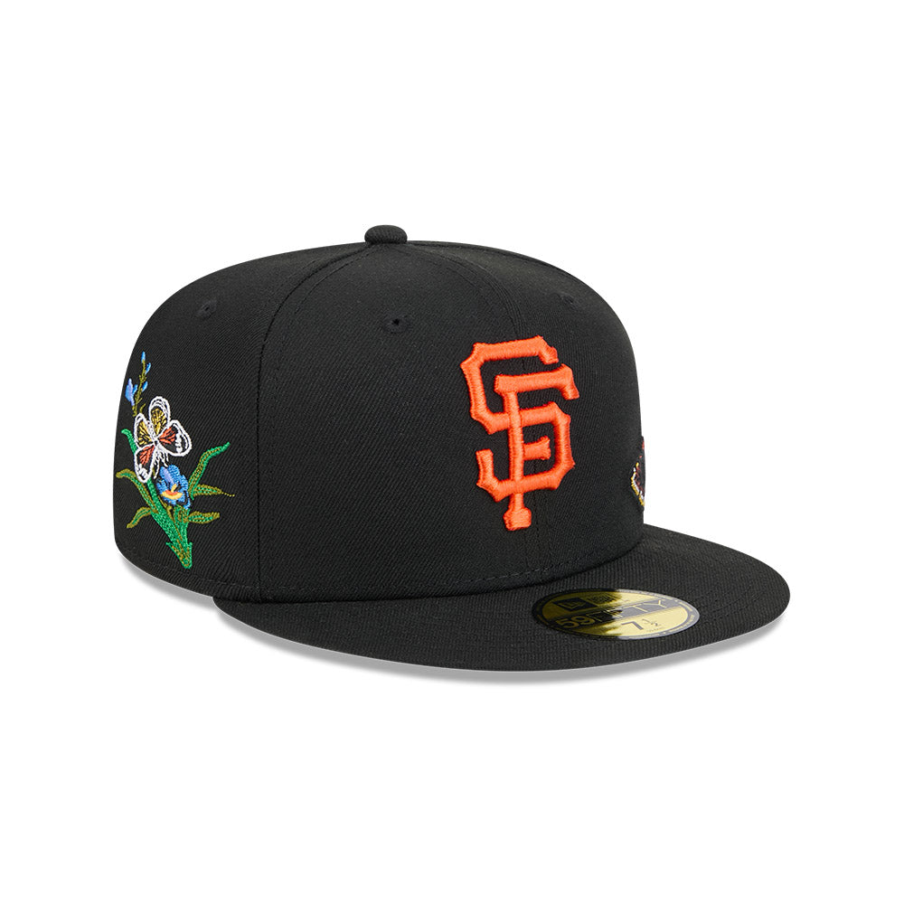 New Era หมวกรุ่น FELT x MLB San Francisco Giants Black 59FIFTY Cap