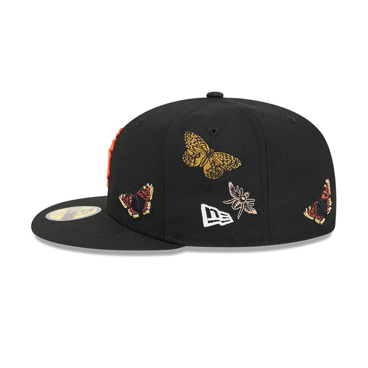 New Era หมวกรุ่น FELT x MLB San Francisco Giants Black 59FIFTY Cap