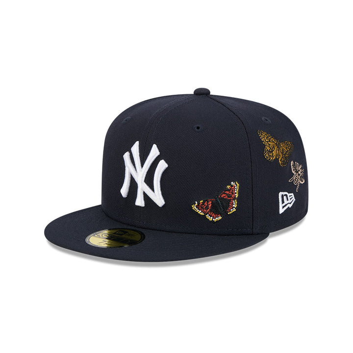 New Era หมวกรุ่น FELT x MLB New York Yankees Navy 59FIFTY Cap