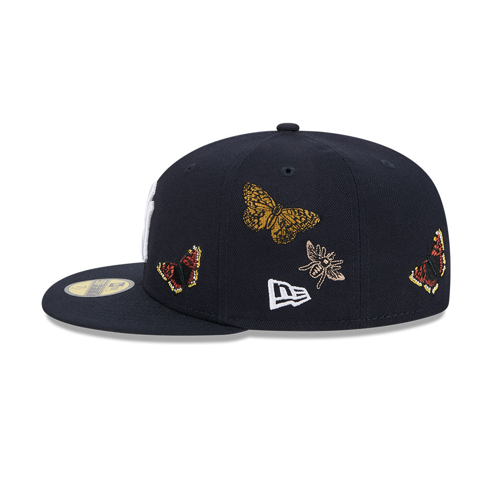 New Era หมวกรุ่น FELT x MLB New York Yankees Navy 59FIFTY Cap