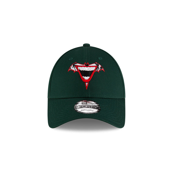 New Era หมวกรุ่น Smile Joker Movie Dark Green 9FORTY Cap