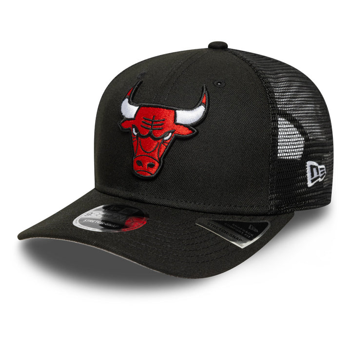 New Era หมวกรุ่น Chicago Bulls Mesh Black 9Seventy Stretch Snap Cap